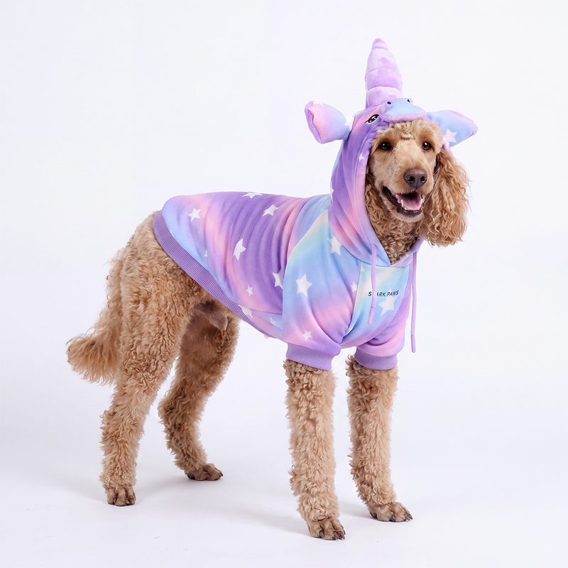 ハロウィン犬用フーディー - ユニコーン – SPARK PAWS