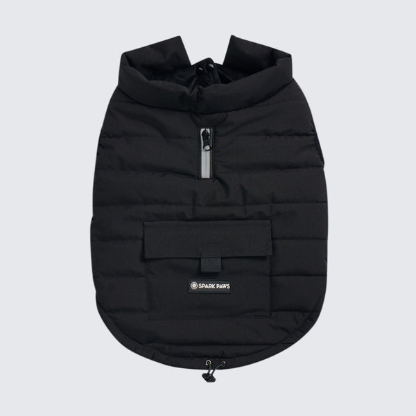 WarmShield™ ウォータープルーフジャケット - ブラック