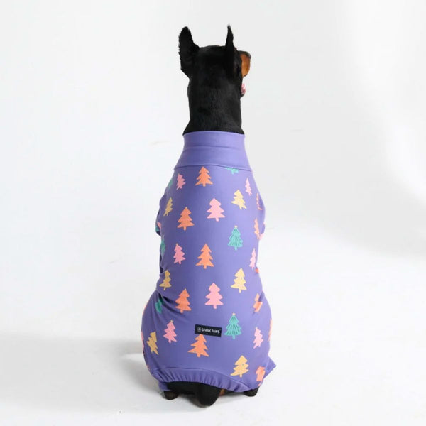 犬用クリスマスパジャマ - キャンディツリー