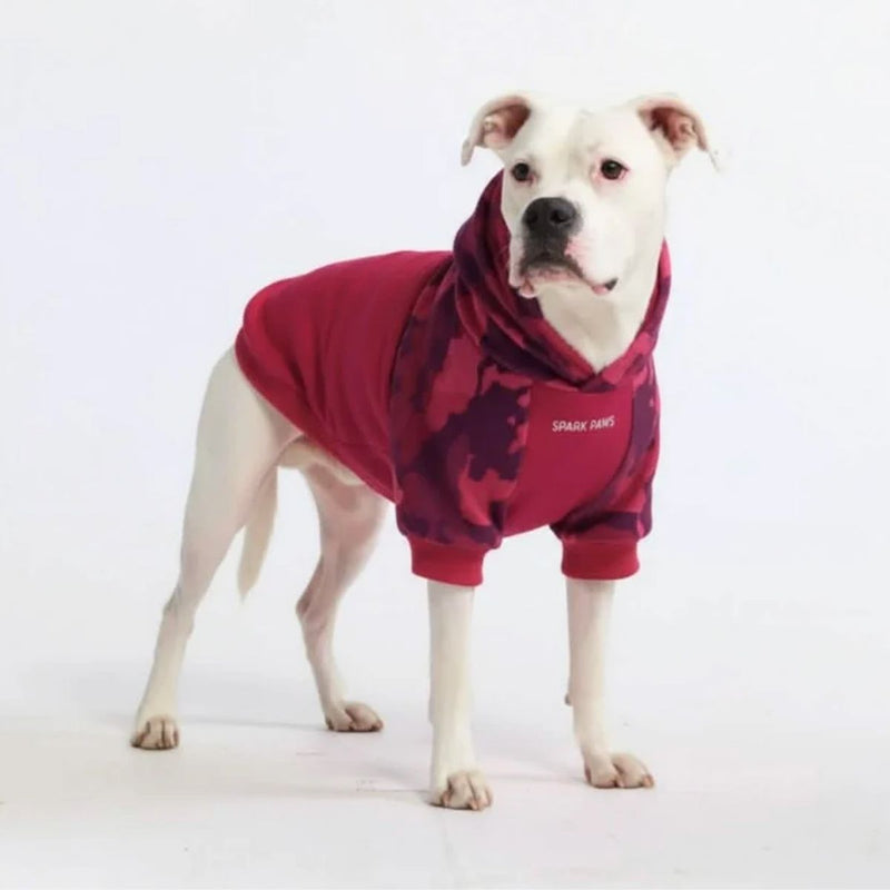 フューシャ カモ 犬用パーカー