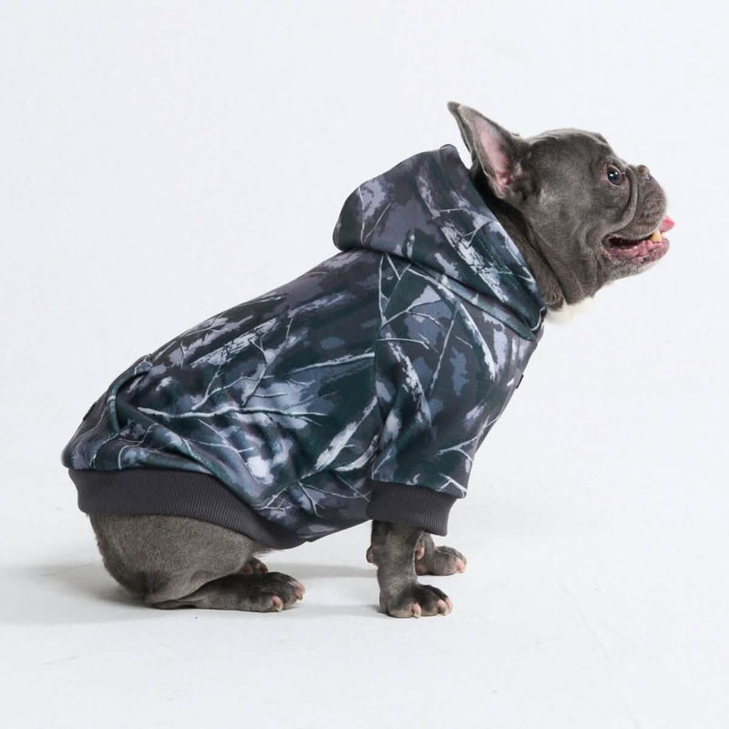 コンクリートウッド犬用パーカー – アスファルト