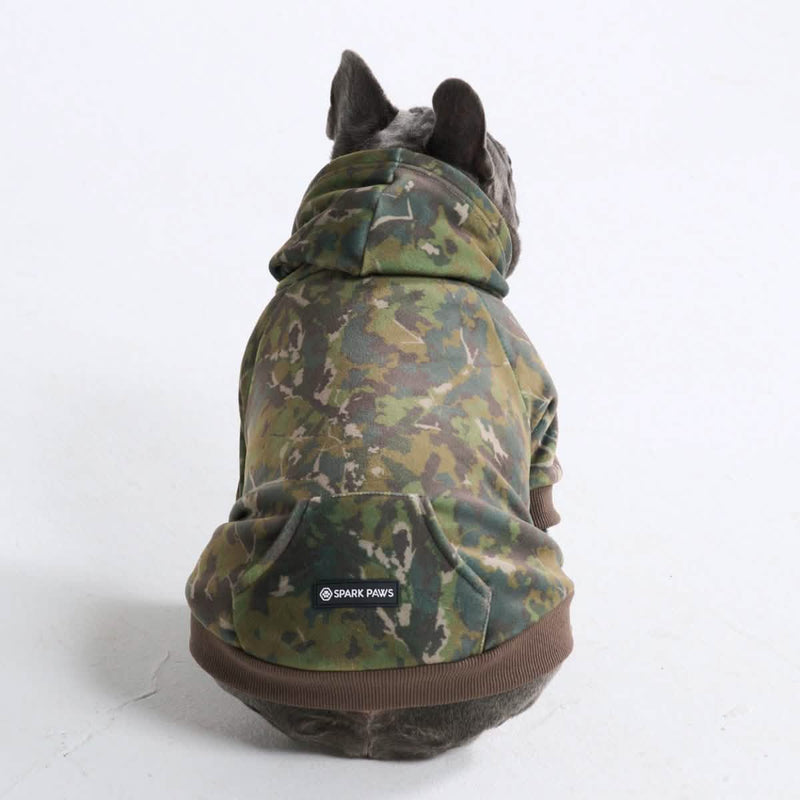 コンクリートウッド犬用パーカー – モス（苔）