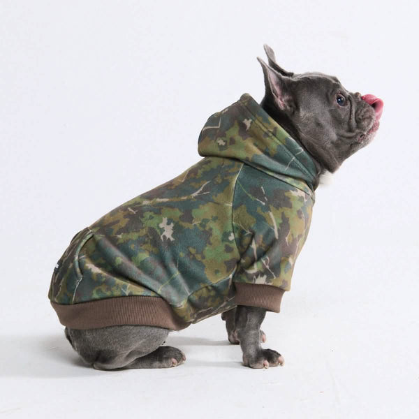 コンクリートウッド犬用パーカー – モス（苔）