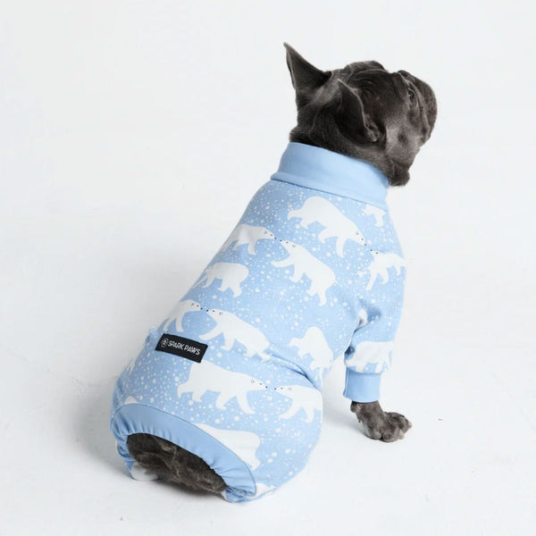 ドッグパジャマ - 雪のシロクマ