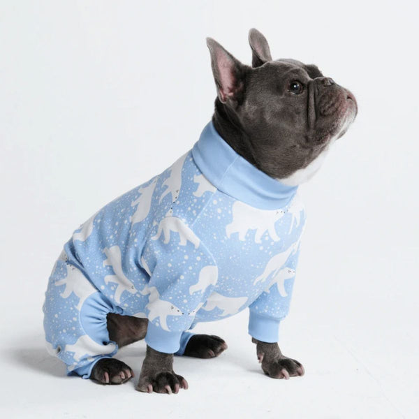 ドッグパジャマ - 雪のシロクマ