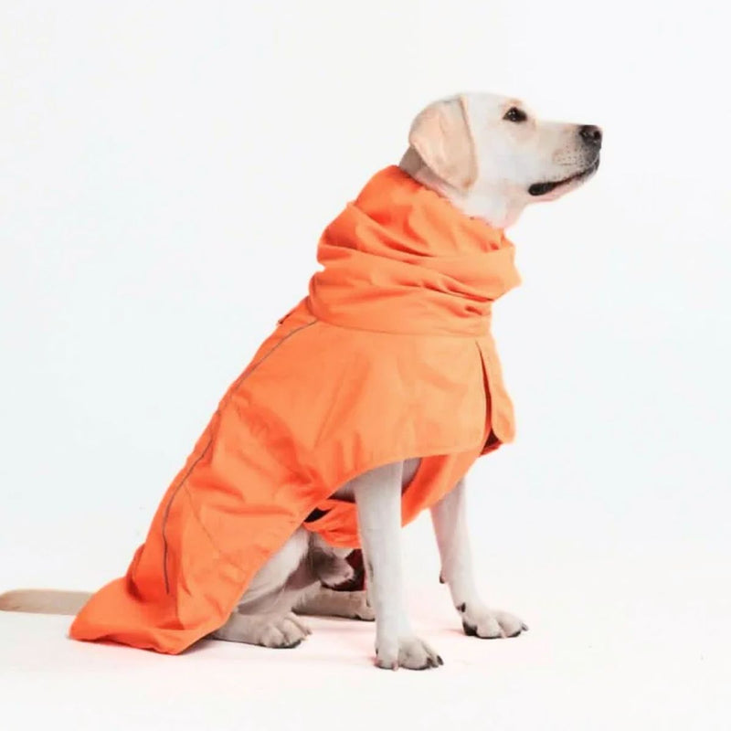 Breatheshield™ 犬用レインコート - ネオンオレンジ