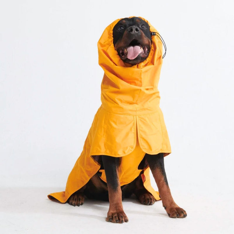 ブレスシールド™ 犬用レインコート - マスタードイエロー