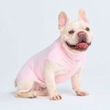 日焼け止め犬用Tシャツ - ライトピンク