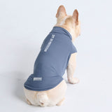 日焼け止め犬用Tシャツ - ネイビーブルー