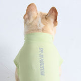 日焼け止め犬用Tシャツ - ライトグリーン