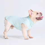 日焼け止め犬用Tシャツ - ライトブルー