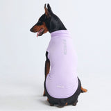 日焼け止め犬 T シャツ - パープル