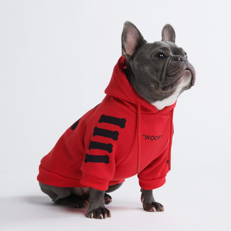 "WOOF" ドッグフーディー - レッド