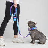 戦術的な犬用首輪セット - 90年代レトロ (1.5"/4cm)